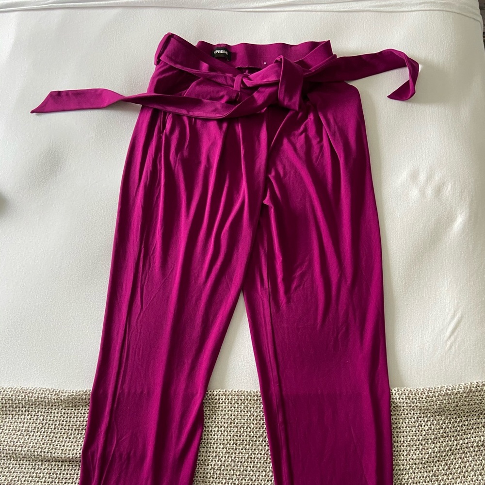 Express Purple Soft Slacks